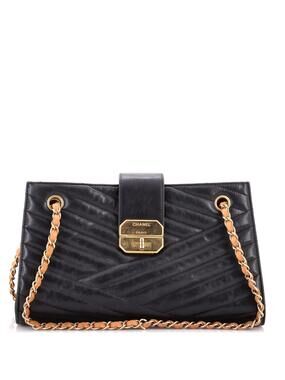 Chanel Gabrielle Tote Chevron Leather #242769C18B